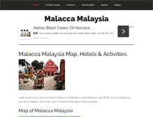 Tablet Screenshot of malaccamalaysia.com